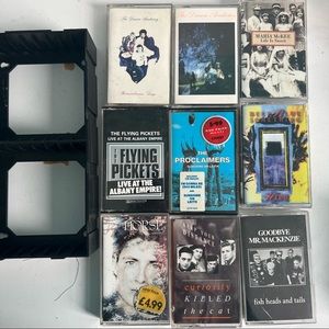 CASSETTES UK IMPORTS British Scotland collection case DREAM ACADEMY PROCLAIMERS